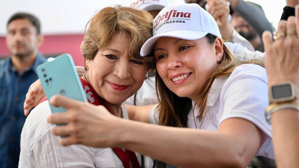 Delfina Gómez, candidata a la gubernatura del Edomex.