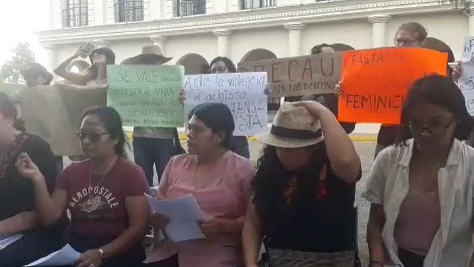 Protesta por caso de Juanita.