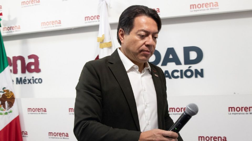 Mario Delgado, dirigente nacional de Morena.