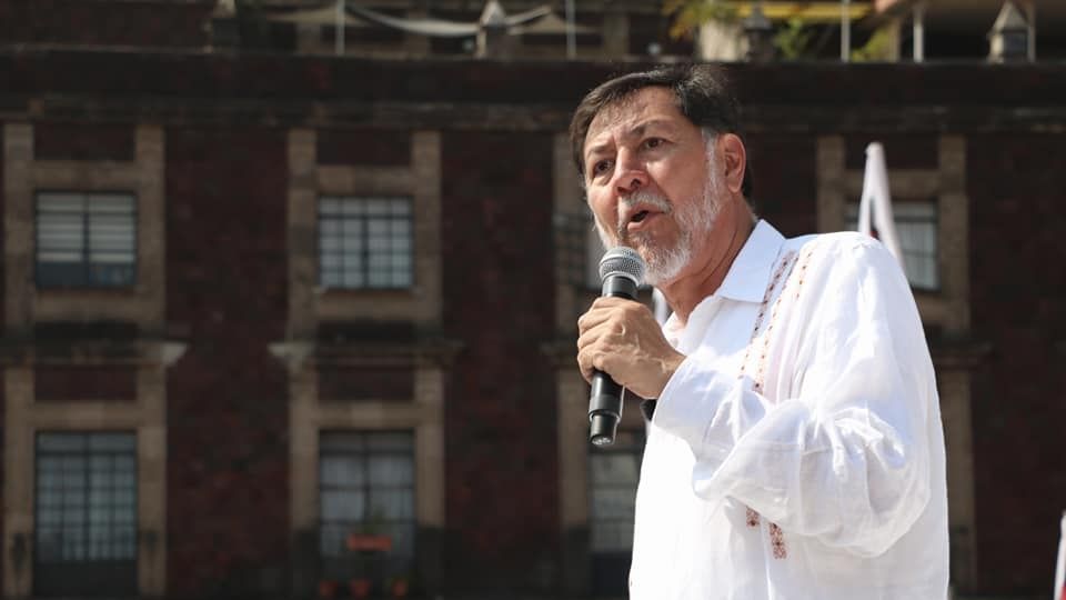 Gerardo Fernández Noroña, diputado por el PT.