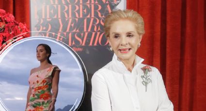 Carolina Herrera: 5 vestidos florales de la nueva colección; uno lo usó la ex de Bad Bunny