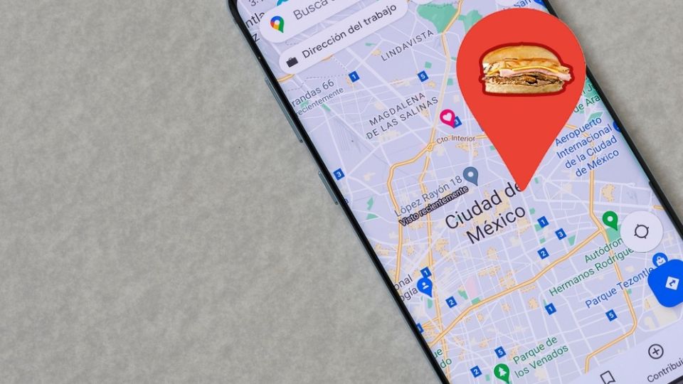 Busca las mejores tortas de la CDMX en google maps.