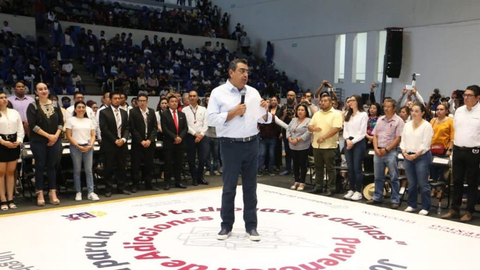 Sergio Salomón Céspedes, gobernador de Puebla.