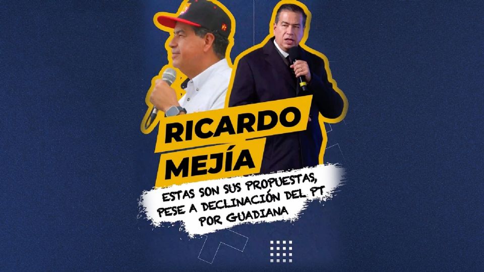 ¿Cuáles son las propuestas de Ricardo Mejía, candidato a la gubernatura de Coahuila?