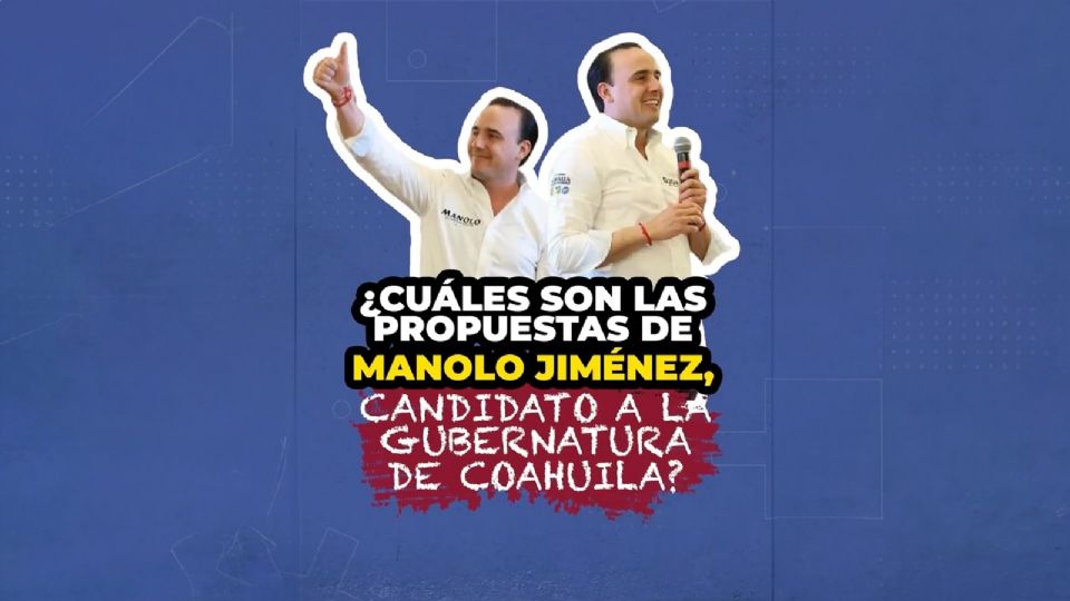 Manolo Jiménez Salinas, candidato a gobernador de la Alianza Ciudadana por la Seguridad.
