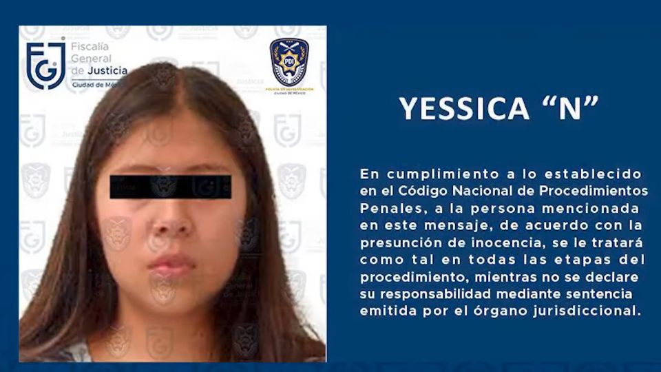 Imponen prisión preventiva oficiosa a implicada en feminicidio de Patxy Ximena.