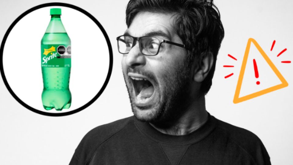 Usuario de redes sociales alerta de refresco Sprite 'pirata' en establecimiento de comida.