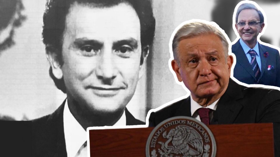 Nino Canún y AMLO.