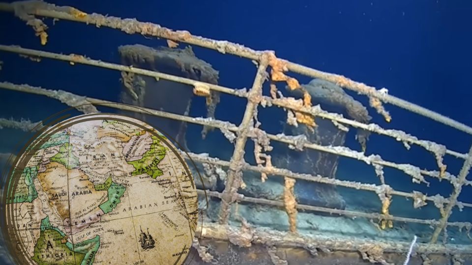 Conoce en dónde están ubicados los restos del Titanic.