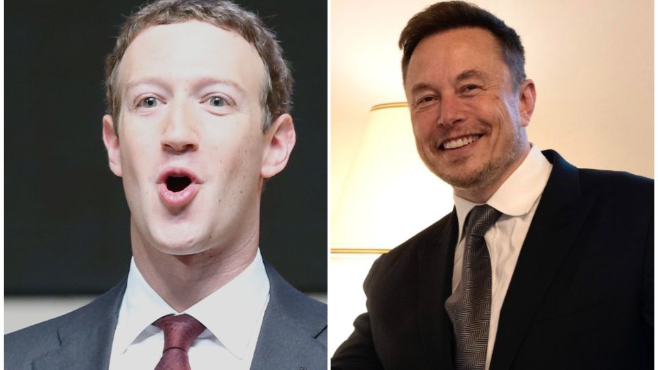 Elon Musk y Mark Zuckerberg.