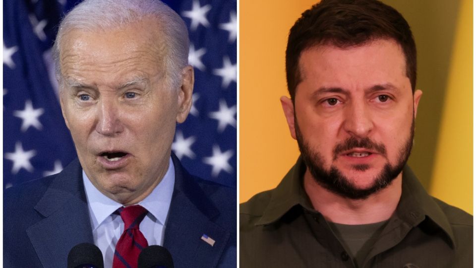 Joe Biden y Volodímir Zelenski hablan por teléfono sobre lo sucedido con grupo Wagner.