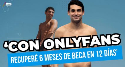 Andrés Villarreal recurre a OnlyFans ante falta de becas de la CONADE