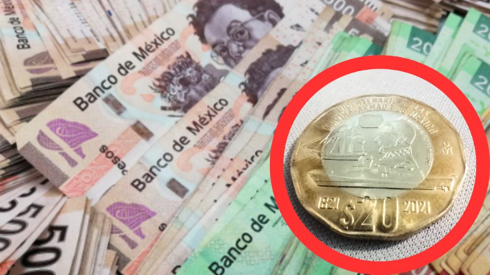 Moneda de 20 pesos se vende en millones de pesos.