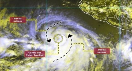 Huracán ‘Adrián’ provoca lluvias en el occidente del territorio nacional