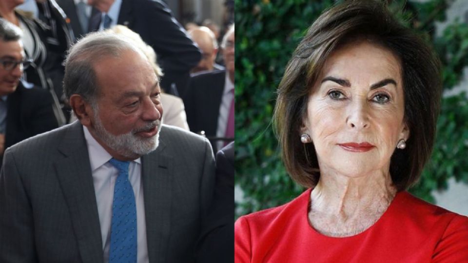 Carlos Slim e Iris Fontbona