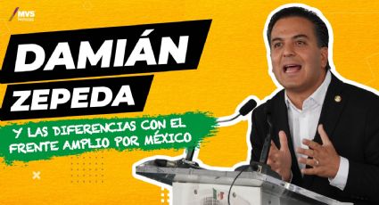 Damián Zepeda y las diferencias con el Frente Amplio por México