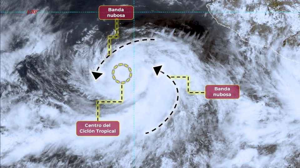 Se formó la tormenta tropical 'Beatriz' en el Pacífico.