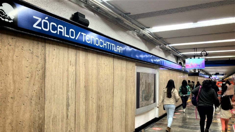 La estación Zócalo del Metro estará cerrada.