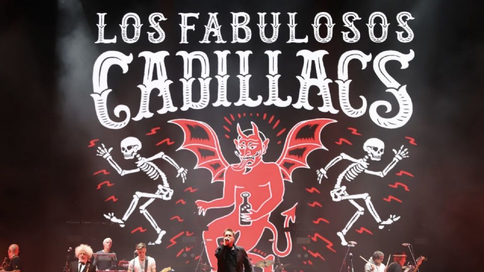 Los Fabulosos Cadillacs se presentan en el Zócalo de la CDMX.