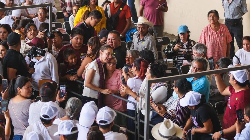 Claudia Sheinbaum, en gira informativa por Guanajuato.