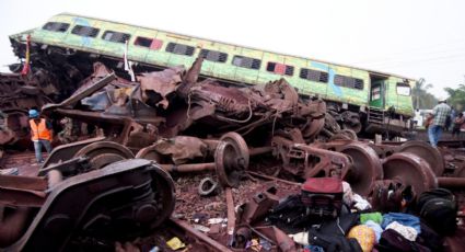 Choque de trenes en India: Autoridades anuncian causa del accidente que dejó cerca de 300 muertes