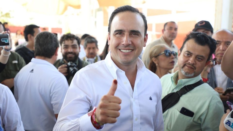 Manolo Jiménez Salinas,  candidato a gobernador de la Alianza Ciudadana por la Seguridad.