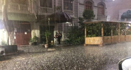 Persiste la lluvia intensa en diversas colonias de la Alcaldía Cuauhtémoc