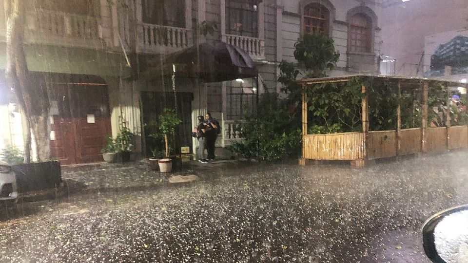 Lluvia en la CDMX.