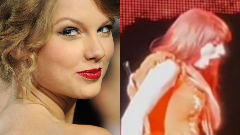 Taylor Swift se come un insecto por accidente