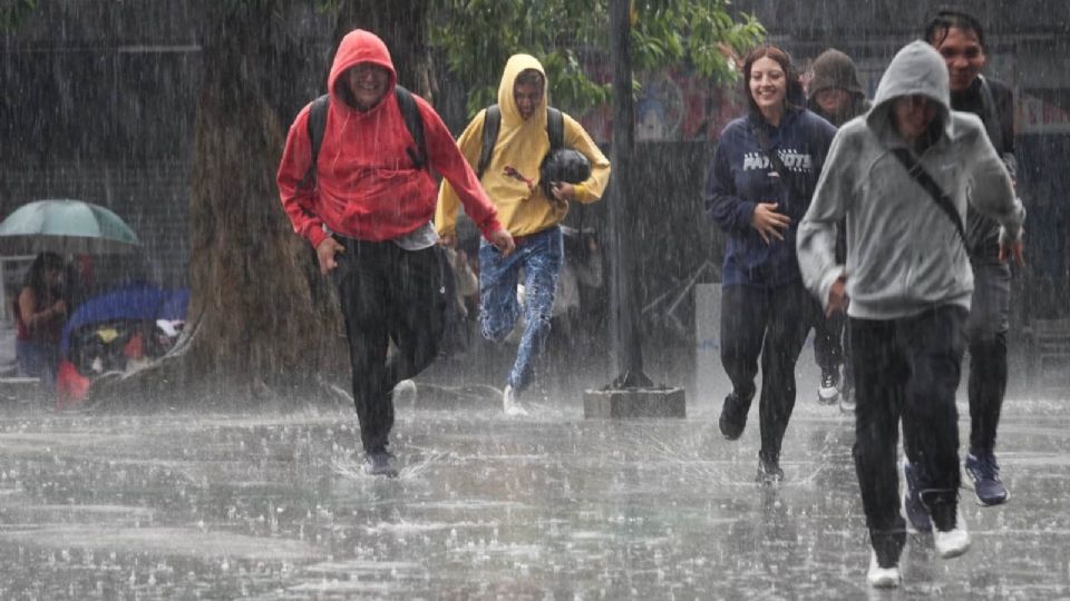 Continuarán las lluvias en gran parte de México.