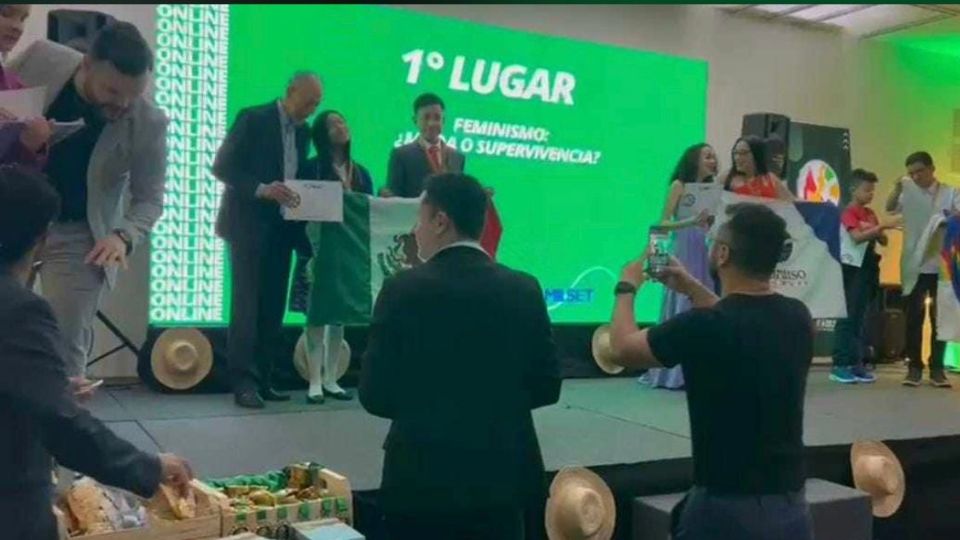 Mexicana obtiene el primer lugar en evento internacional en Brasil.