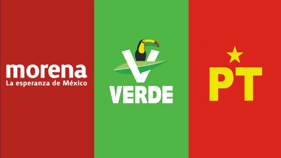 Logos de partidos políticos.