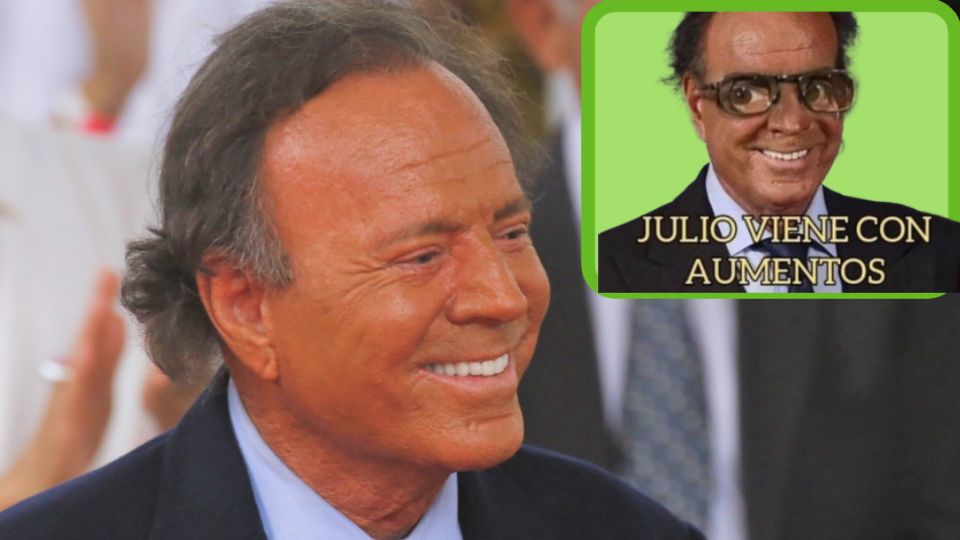 Julio Iglesias: Cibernautas lo hacen y le dan la bienvenida a este mes con los mejores memes del cantante.