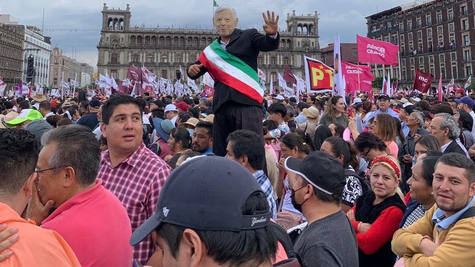 Celebración de AMLO: Así se vive la conmemoración a 5 años de su triunfo electoral.