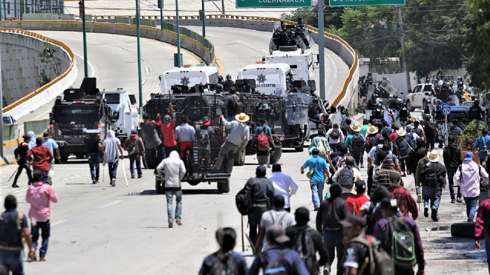 Se registraron bloqueos en Chilpancingo.