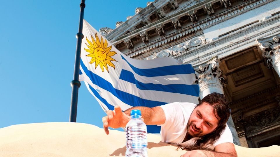 Uruguay vive u aterrible crisis hídrica desde hace meses.