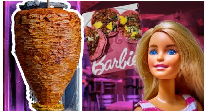 Esta taquería de la CDMX se suma al trend de Barbie con unos tacos rosas de pastor | VIDEO