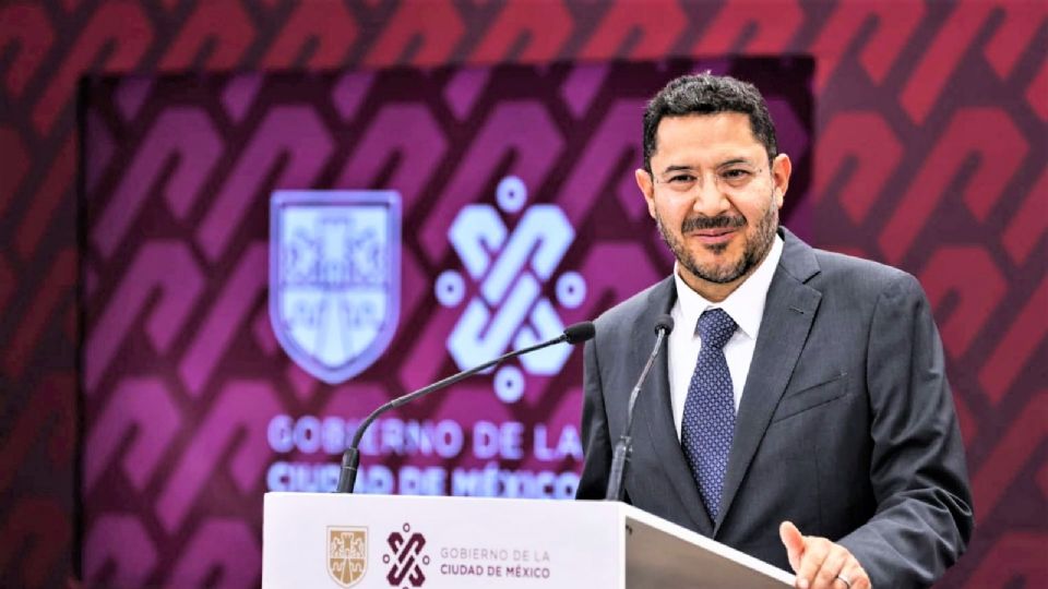 Martí Batres, jefe de Gobierno de la CDMX.