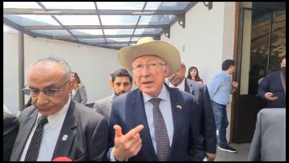 Ken Salazar, embajador de EU en México.