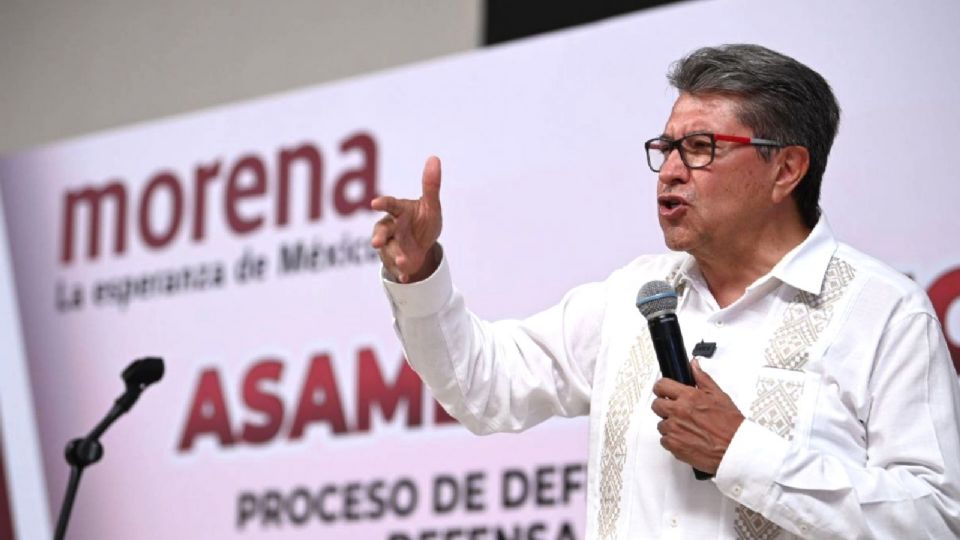 Ricardo Monreal, aspirante a la candidatura presidencial.