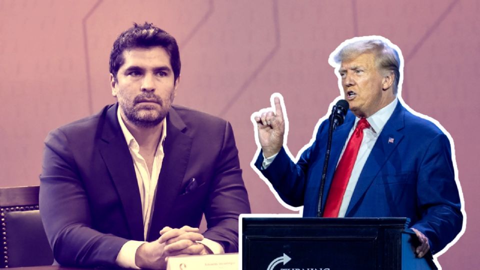 Eduardo Verástegui  y Donald Trump.