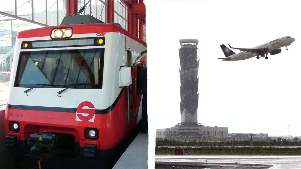 El tren conectará el aeropuerto con la CDMX.