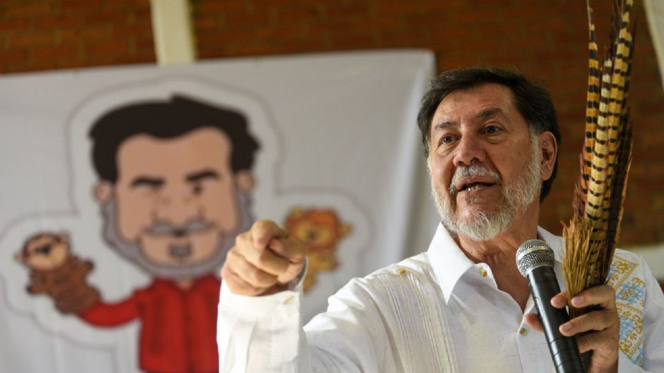 Gerardo Fernández Noroña, aspirante a coordinar la llamada “transformación”.