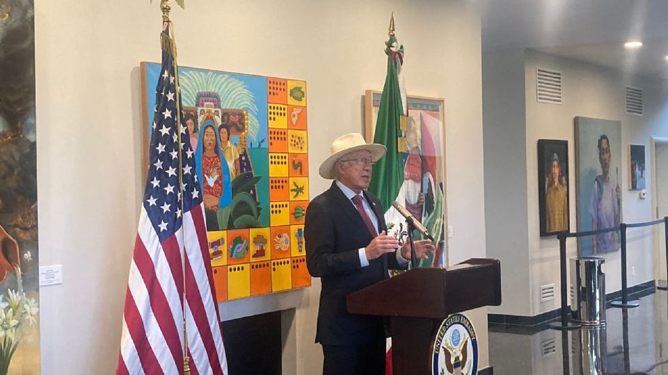 Ken Salazar, embajador de EU en México.