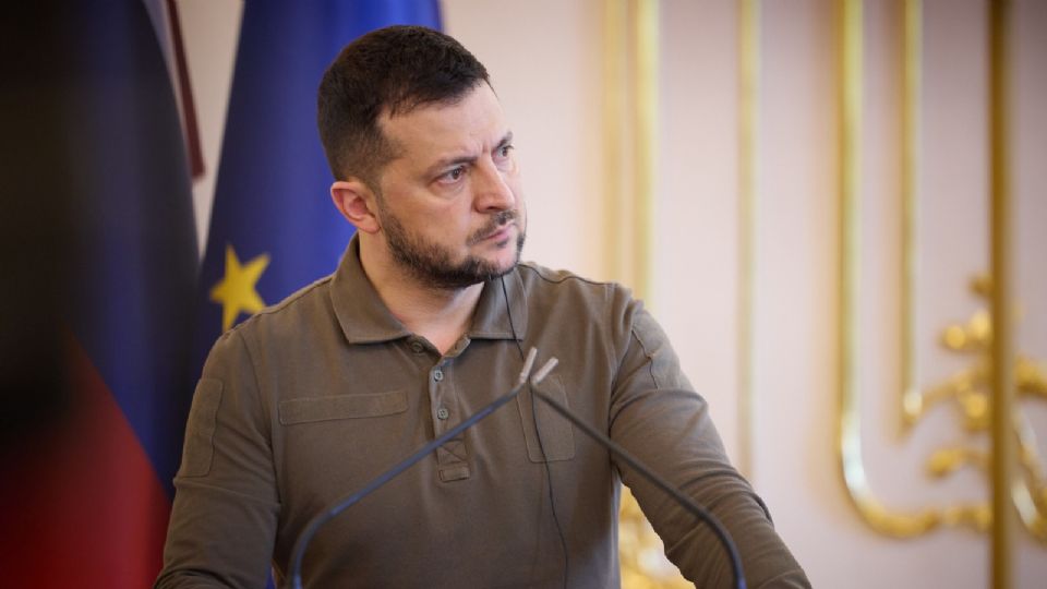 Volodímir Zelenski, presidente de Ucrania.