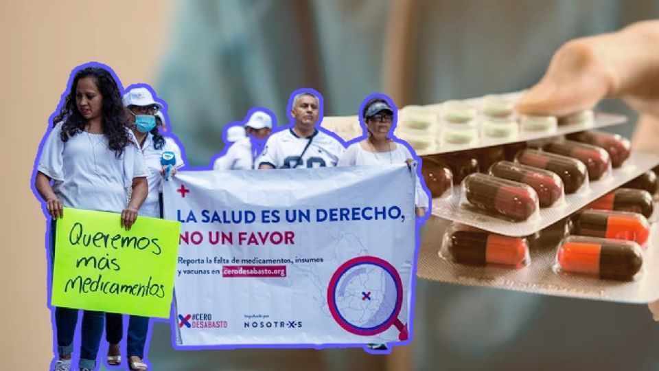 Desabasto de medicamentos.