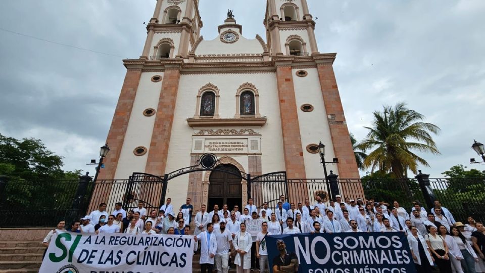 Las protestas fueron en Baja California, Sonora y Sinaloa.