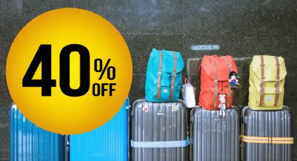 Gran barata Liverpool: 5 sets de maletas de viaje con el 40% de descuento