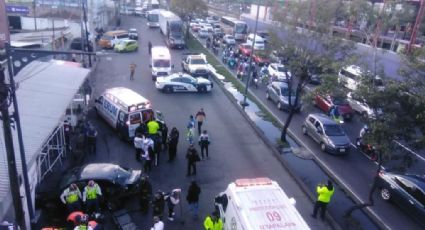 Accidente deja saldo de una persona muerta y tres lesionadas en Iztapalapa