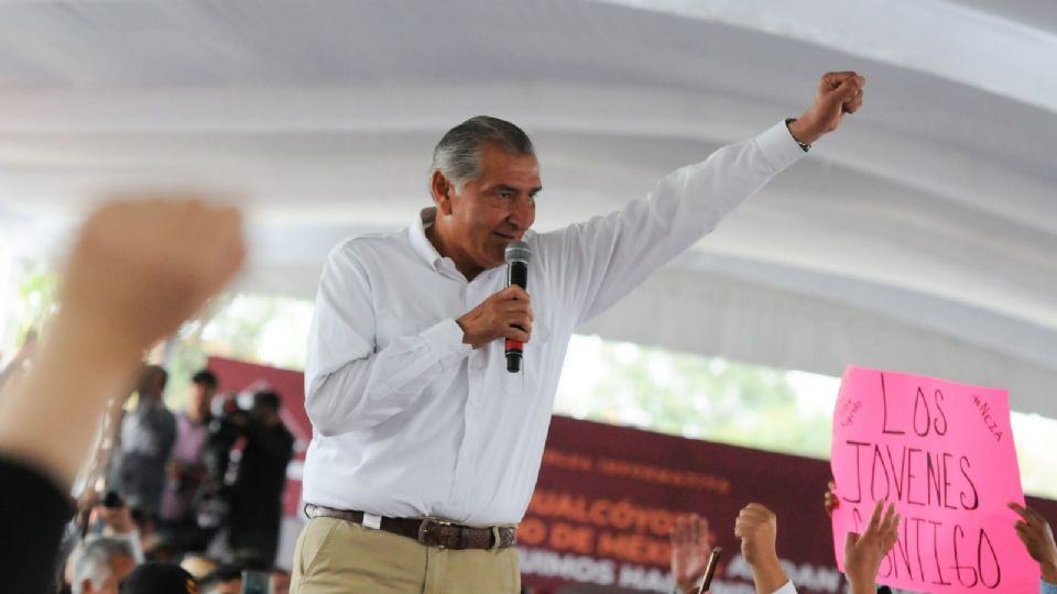 Adán Augusto López, aspirante a la candidatura presidencial.